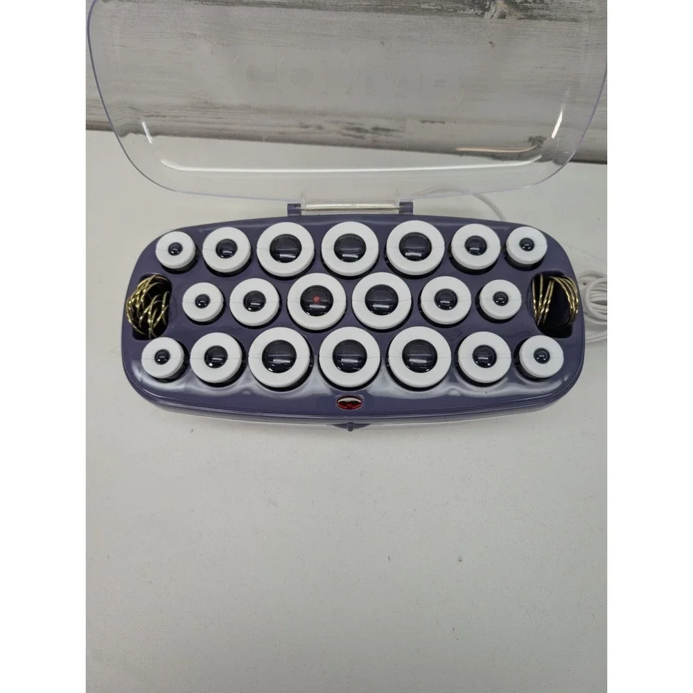 Conair Instant‎ Heat Hairsetter CHV21 20 Roller Ceramic Heated Curling Set